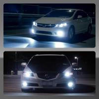 ราคา QUICKSHP TURBO ไฟหน้ารถ LED ไฟหน้า SMD H4 Cool White 2 ชิ้น - T1 (42924723904)