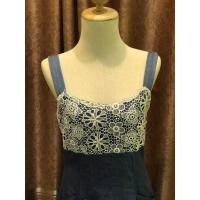 ราคา เดรสยีนส์ยาวงานป้าย Top shop (4554144174)