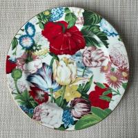 ราคา Yamato Deluxe Porcelain Japan จานลายดอกไม้ ขนาด 8 นิ้ว (28713631029)