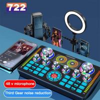 ราคา Q7 Audio Mixer USB External Sound Card of Headset Live Broadcast Sound Card for Mobile Phone Computer 48V Phantom Audio (28365780916)