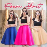 ราคา กระโปรงผ้าโฟมชิ้นเดียว ทรงย้วยพริ้ว 18นิ้ว และ20นิ้ว เอว25-32นิ้ว ทรงสั้น กระโปรงย้วยรอบผ้าโฟม ทรงสวิง ทรงสวย ผ้าเนื้อดี (25089279416)