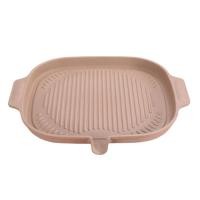 ราคา กระทะปิ้งย่างเกาหลี 38.3x32.5 ซม กระทะแคมป์ปิ้ง หมูกระทะ ใช้แบบพกพา ก้นกระทะคอมโพสิตหนา ทนทาน (25865281346)