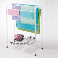 ราคา ราวตากผ้าอเนกประสงค์ Clothes Hanger ราวตากผ้า MP ขาเหล็ก แข็งแรง ทนทาน ไม่เป็นสนิม ใช้ได้นาน tj99 (27304785741)