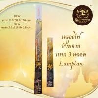 ราคา ชุดหลอดไฟฟลูออเรสเซนต์ถวายสังฆทานจัดชุด 3 แพ็ค หลอดไฟยาว สังฆทาน ยี่ห้อ Lamptan (28889210836)