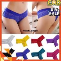 ราคา ซีดีผู้หญิง G STRING THONG LACE FLOWER PATTERN BRUCADE C089 BY NEDDEL WHOLESALE (42922890411)