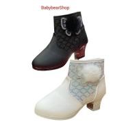 ราคา ❤️‍❤️‍มาใหม่พร้อมส่งในไทย❤️‍❤️‍#รองเท้าบูทเด็ก ทรงสวยงานดีแนะนำให้บวก 1 cmนะคะ Size26-36ราคาถูกสุดๆ339.-บาท (27215608357)