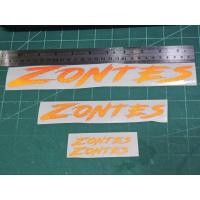 ราคา สติ๊กเกอร์แต่งรถ #zontes ZONTES งานไดคัท งานตัดสะท้อนแสง มี 3 ขนาด (24739433960)