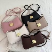 ราคา 【ส่งจากกรุงเทพฯ】Bag กระเป๋าแฟชั่นไหล่ หนังPUนุ่มนิ่ม ดีไซน์สวยหรู เหมาะสําหรับผู้หญิง-MIN MIN (28334398510)