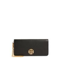 ราคา ของแท้ กระเป๋าสตางค์ Tory Burch Chelsea Leather Wristlet Wallet (3308874489)
