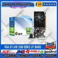 ราคา VGA GT 610 2GB DDR3 64Bit GAMING VGA VURRION ต้นฉบับ (40126492402)