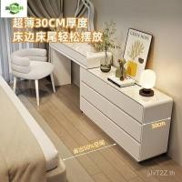 ราคา ไม้เนื้อแข็งเลื่อนข้างเตียง30เซนติเมตรแฟชั่นสไตล์โต๊ะเครื่องแป้งร็อคโทโต๊ะเครื่องแป้งแนวนอนลิ้นชักพิเศษ-แคบ หนึ่งโต๊ะเครื่องแป้ง (40419373195)