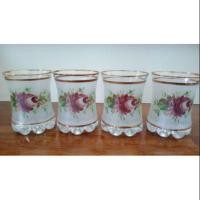 ราคา แก้วน้ำ แก้วใสขอบทอง (4811647359)