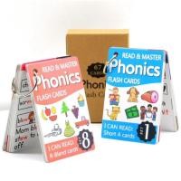 ราคา หนังสือ Phonics Flash Card Set การ์ดฝึกอ่าน Level 1-15 ✅ (29514852929)