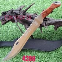 ราคา อุปกรณ์เดินป่า มีดยาว มีดสปาต้า มีดเดินป่า มีดพกเดินป่า มีดจระเข้ DESIGN รุ่น 4288 USA ใบเลส (28652823874)