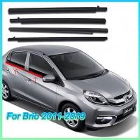 ราคา แพ็ค 4 ชิ้น คิ้วยางรีดน้ำประตู นอก หน้า บริโอ้ คิ้วรีดน้ำ ยางรีดน้ำขอบกระจกตัวนอก For Honda Brio Amaze 2011-2019 (42120726226)