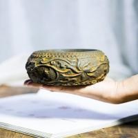 ราคา สไตล์จีนใหม่สไตล์จีนเลียนแบบเหล็กหล่อบิดสาขาโลตัสที่เขี่ยบุหรี่โบราณด้อยธรรมชาติสนิมศิลปะเหล็กที่ทําด้วยมือระดับไฮเอนด์หรูหราที่เขี่ย (28493537530)