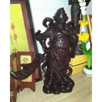 ราคา กวนอู เรซิ่น เทพเจ้ากวนอู ท่ายืนถือง้าว รูปปั้นเทพเจ้ากวนอู สีไม้เข้ม ขนาด 6 นิ้ว (มีบริการเก็บเงินปลายทาง) (1203153563)