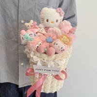 ราคา Hellokitty Hello Kitty ตุ๊กตาตุ๊กตาผลิตภัณฑ์สําเร็จรูปช่อดอกไม้ของขวัญวันเกิดแฟนแฟนวันวาเลนไทน์ Hello Kitty, Kitty ตุ๊กตา cat49c680shj3.my20250811 (40862262879)