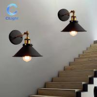 ราคา โคมไฟติดผนังโลหะวินเทจสไตล์อเมริกันอุตสาหกรรมทางเดินบาร์บรรยากาศโคมไฟติดผนังห้องนอนคาเฟ่ทางเดินสวนโคมไฟติดผนัง (42953547376)