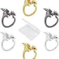 ราคา แหวนความตึงเครียดเข็มมังกรและเครื่องหมายเข็มสําหรับถักและกล่องเก็บแหวนเข็มมังกรปรับได้ NZYM (52101091727)