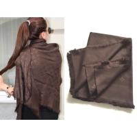 ราคา LV ผ้าพันคอลายแบรนด์เนม สีน้ำตาล 180x70 (7242238353)