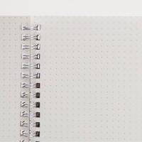 ราคา สมุดเส้นประจุดสันห่วงลวด พร้อมส่ง ปกใสกันน้ำ สมุดจด สมุดโน๊ต B5 note (40780100)