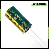 ราคา 5 ชิ้นตัวเก็บประจุ 50V4700UF 50V 4700UF 18*35 มม.ต่ํา ESR ความถี่สูงอลูมิเนียม Electrolytic Capacitor (40855834204)