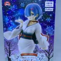ราคา แท้ Re Zero Fairy Tale Series Rem Snow Woman SSS Figure FuRyu Prize from Japan (6912858411)