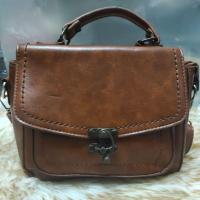 ราคา กระเป๋าสะพายข้างหนังวัวแท้มือสอง (29310098354)