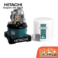 ราคา HITACHI ปั้มน้ำอัตโนมัติสำหรับบ่อน้ำตื้น/น้ำประปา 300Wระยะส่ง19ม. รุ่น WT-P300GX2 (3162) (29979912532)