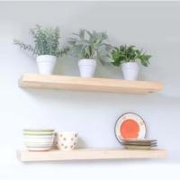 ราคา แพ็คเกจชั้นวางของติดผนังไม้ (43022075909)