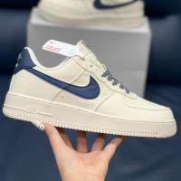 ราคา Nike air force 1 Canvas navy Sneakers af1 High-Quality Canvas Sneakers For Men And Women big size (23362667554)
