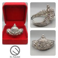 ราคา กำไลพระราหู เนื้อเงิน หลวงปู่คำบุ รุ่น มงคลนาคราช silver (29076352002)