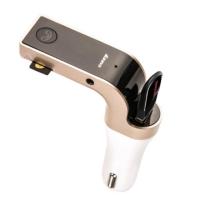 ราคา CAR G7 Bluetooth ตัวเชื่อมบลูทูธฟังเพลงในรถยนต์ Car charger G7 FMtransmitter ของแท้100% (22304587476)