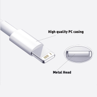 ราคา สายชาร์จ USB-C ใหม่สไตล์ทันสมัย ยาว 1/1.5/2 เมตร รองรับ 1A 3A 5A PD 5W 20W ใช้งานร่วมกับ iPhone 5-14 Pro Max และ Pad Air (41711153668)