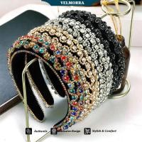 ราคา [VELMORRA] Betsy Headband ที่คาดผมเพชรคริสตัลระดับพรีเมียมเกาหลี (41426570480)