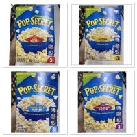 ราคา Pop Secret Microwave Popcorn Artificial Butter Flavour 272 G. เมล็ดข้าวโพดดิบ กลิ่นเนย สำหรับไมโครเวฟ ป๊อปซีเคร็ต Movie (20757810392)