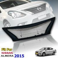 ราคา กระจังหน้าแต่ง กระจังหน้า สีดำ ลายตาข่าย Nissan Almera 2015 สำหรับ นิสสัน อัลเมร่า 2015 (2688362841)