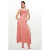 ราคา Misty Mynx เดรสคอถ่วง เดรสออกงานสีชมพู (24638702874)