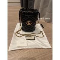 ราคา Used Very like new GG Marmont mini bucket bag สีดำ (18927950214)
