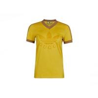 ราคา adidas x Gucci V-Neck T-shirt "Yellow" T-Shirt 83922 Unused 83922 (27661036583)