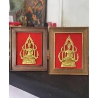 ราคา กรอบรูป กรอบไม้กรอบรูปพระ 3D กรอบไม้สัก+ผ้ากำมะหยี่สีแดง ตั้งโต๊ะ แขวนผนัง ห้องพระ (15649228981)