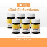 ราคา [6 ขวด ลดเพิ่ม 440 บ.] Nectapharma Day วิตามินช่วยเรื่องประสิทธิภาพการทำงาน อาหารเสริมประกอบด้วย Vitamin B บีรวม B Compl (42607749412)