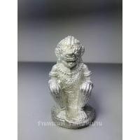 ราคา (1) เครื่องรางของขลัง พญาหนุมานเรียกทรัพย์ หลวงปู่แผ้ว ปวโร เนื้อเงินยวง วัดหนองพงนก นครปฐม ปี 2550 (24519859417)