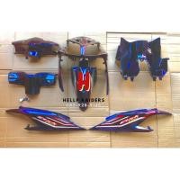 ราคา ชุดสี เฟรม Honda click 110 i ฮอนด้า คลิก 110i click110i ครบชุด 7 ชิ้น รถปี 2008 สี 3 สิติม่วงน้ำเงิน (4496746866)