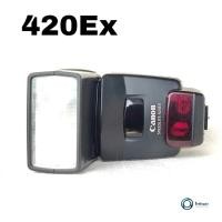 ราคา แฟลช Canon Speedlite 420EX Shoe Mount Flash for Canon EOS SLR DSLR Camera สภาพดี ส่งไว (24131291748)