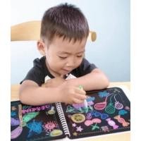 ราคา สมุดกระดานดำพร้อมปากกาชอล์คน้ำ ขนาดพอเหมาะ ดีกับเด็กหัดเขียน พกพาสะดวก (16961785282)