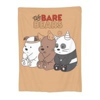 ราคา ผ้าห่ม We Bare Bears หลายขนาด - นุ่มและอุ่นสำหรับเตียงหรือโซฟา (43526333042)