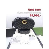 ราคา Gucci marmont belt bag (3965816376)
