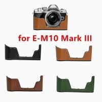 ราคา EM10III PU Case Body Base Protector for Olympus OM-D E-M10 Mark III Camera (24316167377)